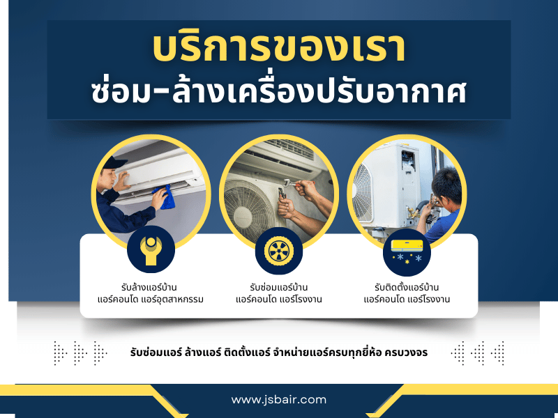รับติดตั้งแอร์ซ่อมแอร์ รามอินทรา